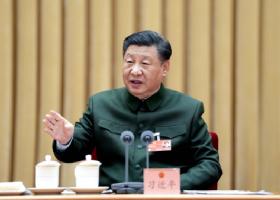 （两会受权发布）习近平在出席解放军和武警部队代表...